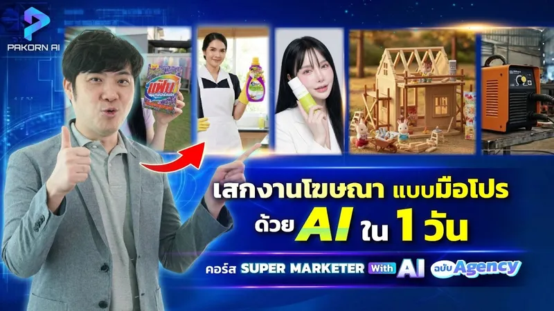 คลิปรีวิว · Super Marketer with AI